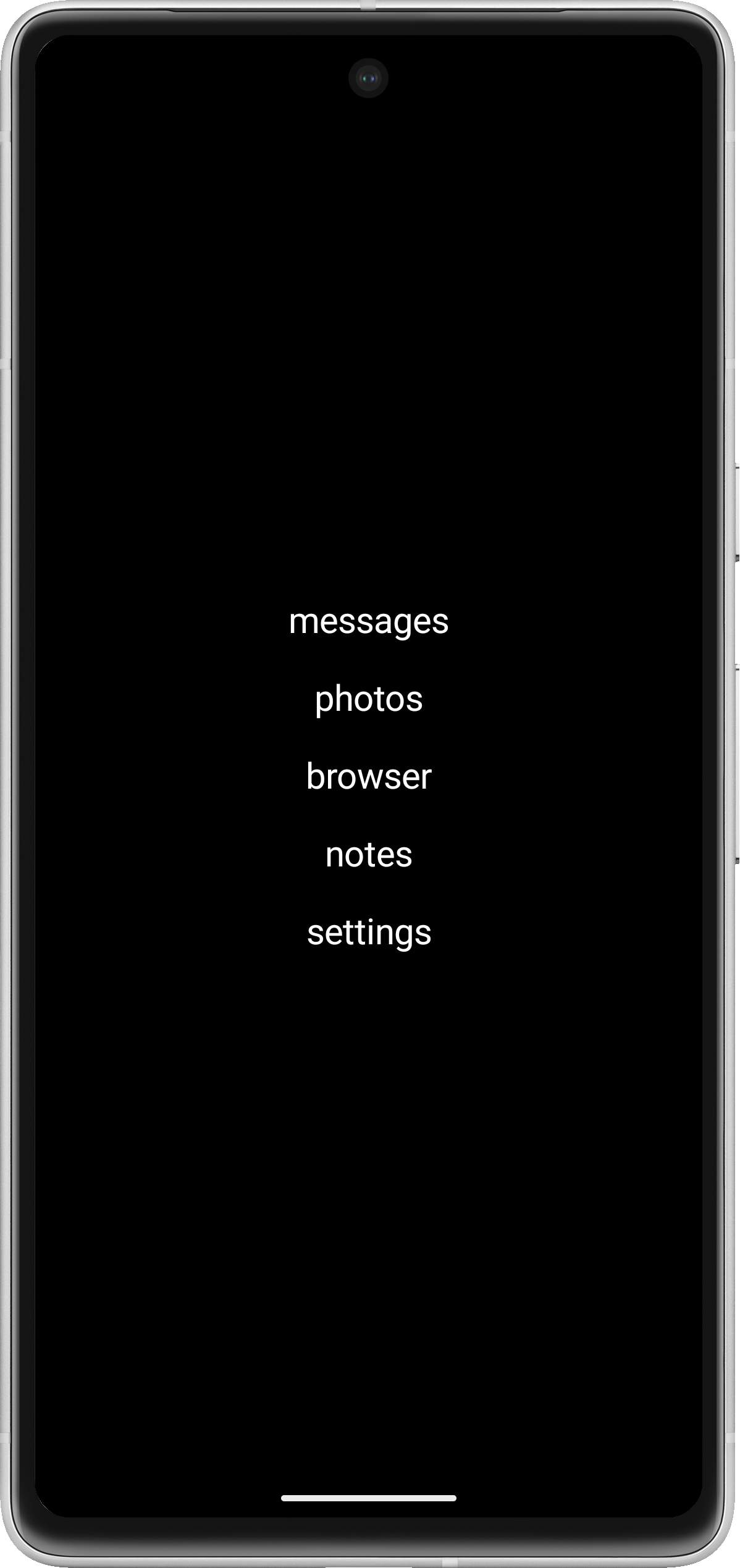 Bubble Phone App Screenshot